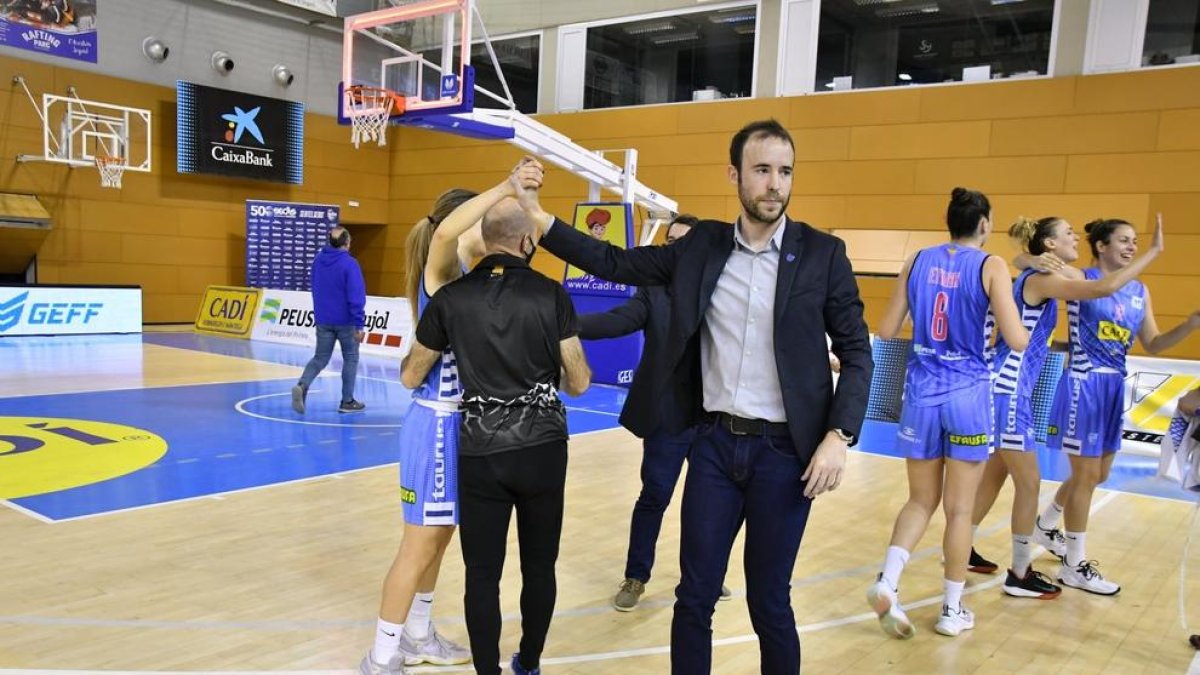 A Bernat Canut le preocupa mucho el estado físico de su equipo.