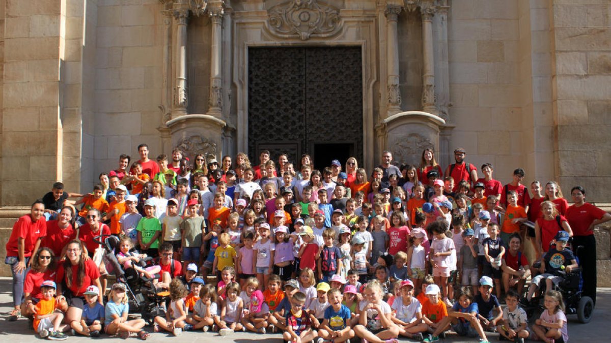 Más de 400 niños participan en los 'casals' de verano de Tàrrega