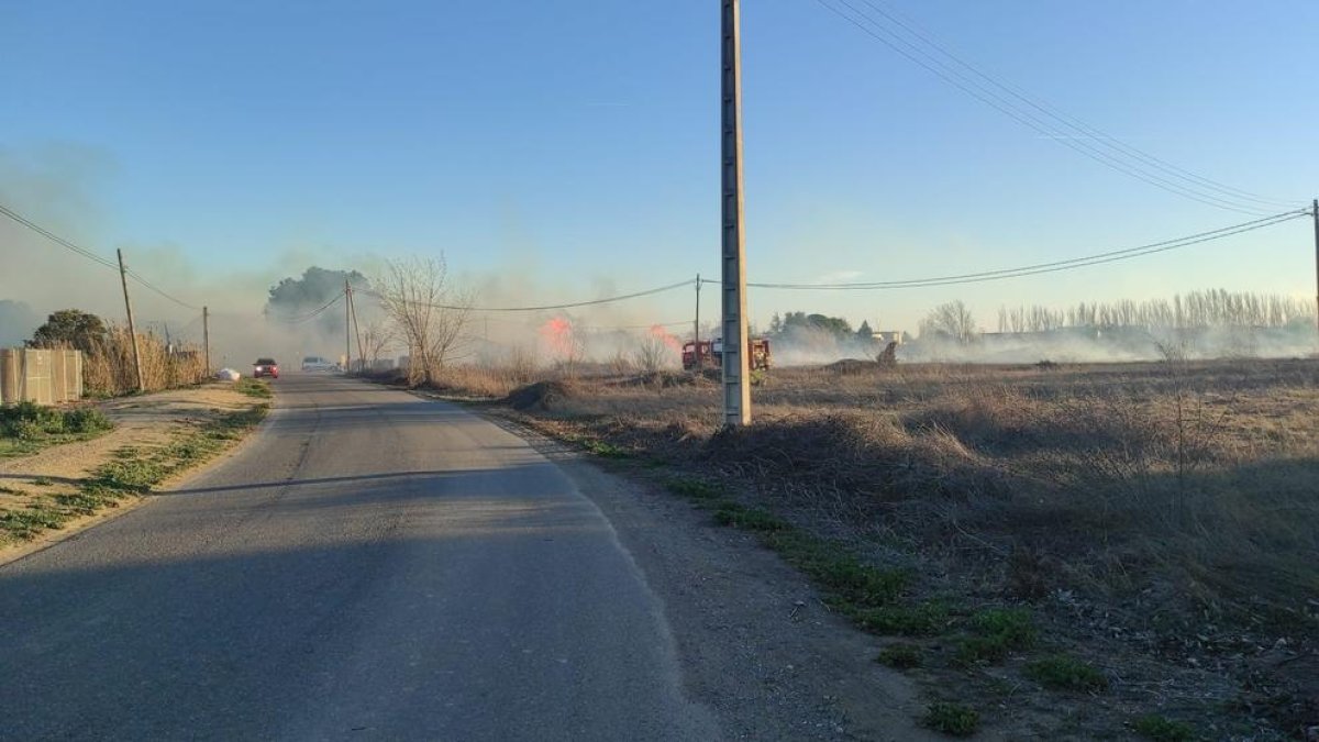 Foc a la partida Boixadors