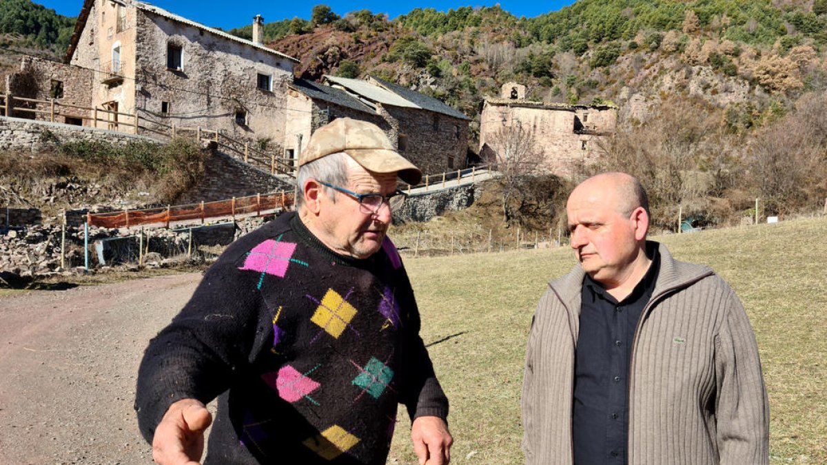 L'únic poble del Pallars Sobirà amb carretera de terra reclama que s'asfalti per tenir un accés digne