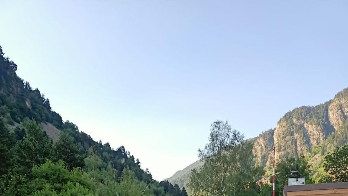 Uno de los controles que comenzaron ayer la campaña.