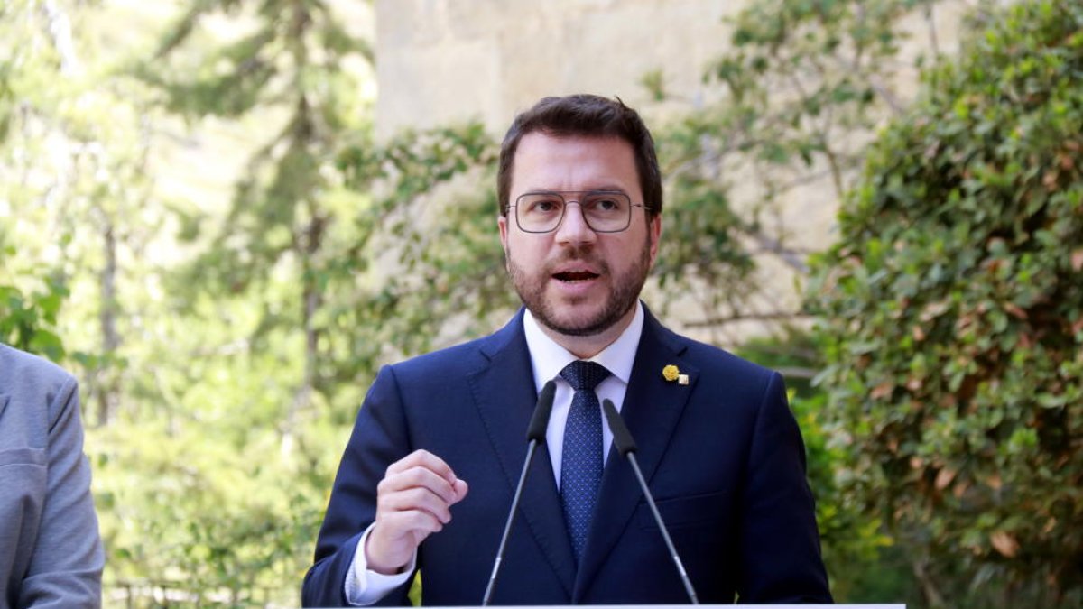 Aragonès confia culminar la setmana que ve l'acord pel català després dels 