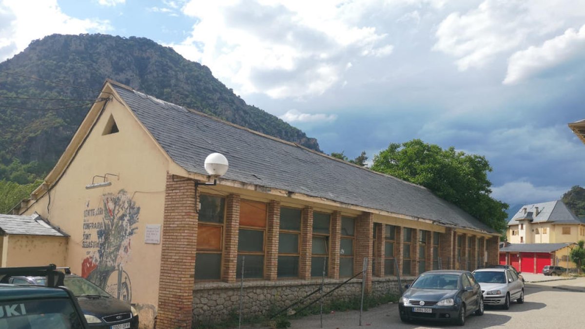 El antiguo edificio de la cofradía de Sant Sebastià de El Pont de Suert.