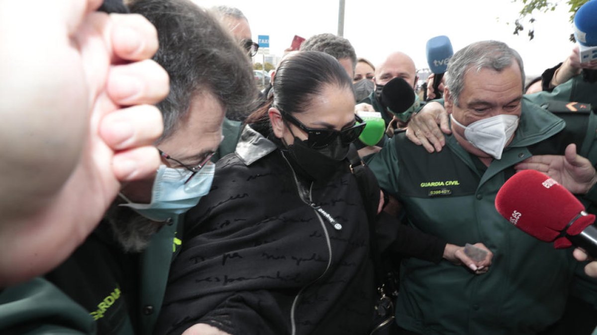 Isabel Pantoja, al jutjat.