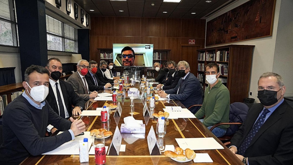 La primera reunió de la comissió tècnica de la candidatura celebrada al desembre.