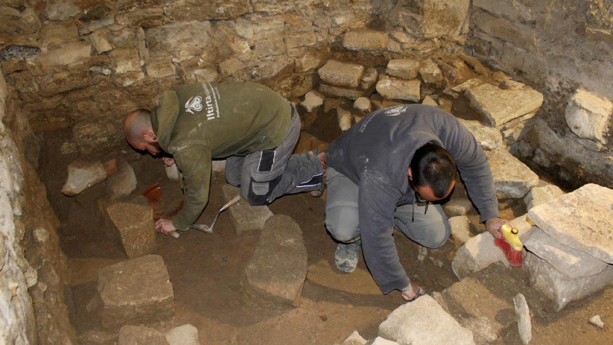 Els treballs d’excavació van començar el desembre passat.