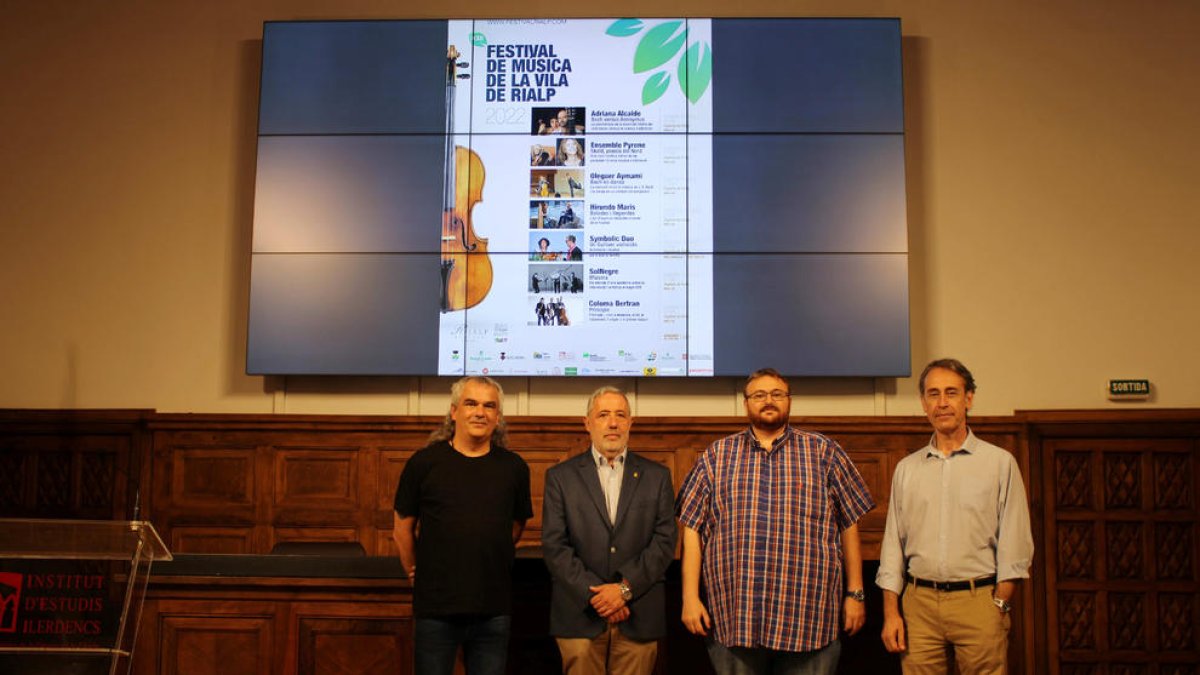 Quim Térmens, Joan Josep Ardanuy, Gerard Sabarich y Juli Alegre.