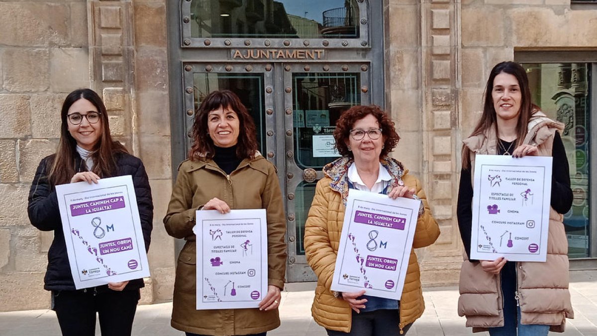 Presentación de los actos reivindicativos del 8 de marzo.