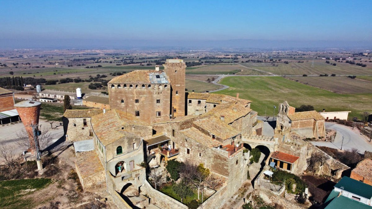 Imagen del núcleo de L’Aranyó, en Els Plans de Sió, donde viven solo cinco personas.