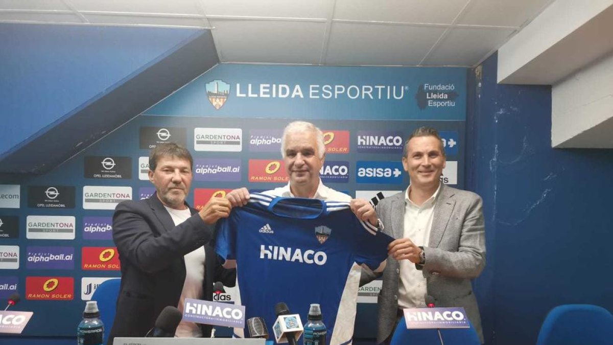 La constructora de Huesca Hinaco, nuevo patrocinador principal del Lleida Esportiu