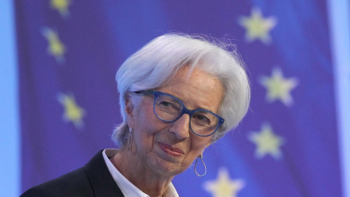 La presidente del Banco Central Europeo, Christine Lagarde.