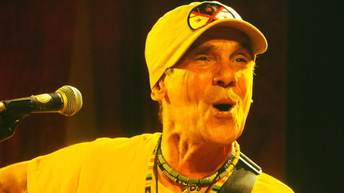 Manu Chao durante su concierto en Cervià de Les Garrigues.