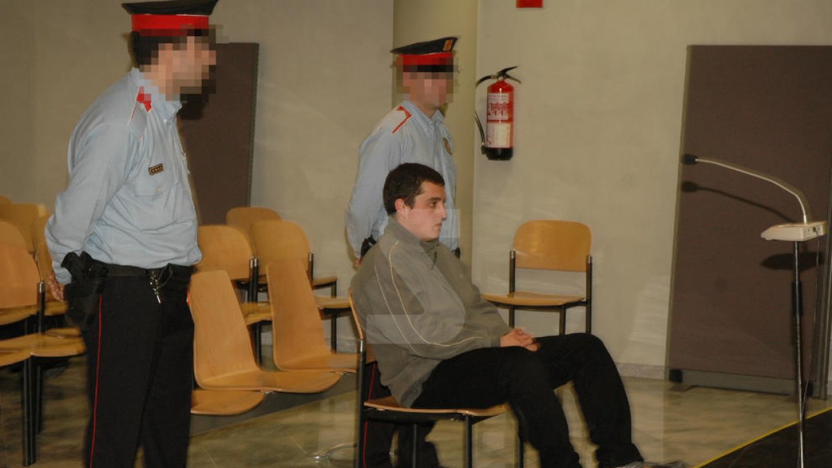 El condemnat en el judici que es va celebrar a l'Audiència de Lleida el març del 2006.
