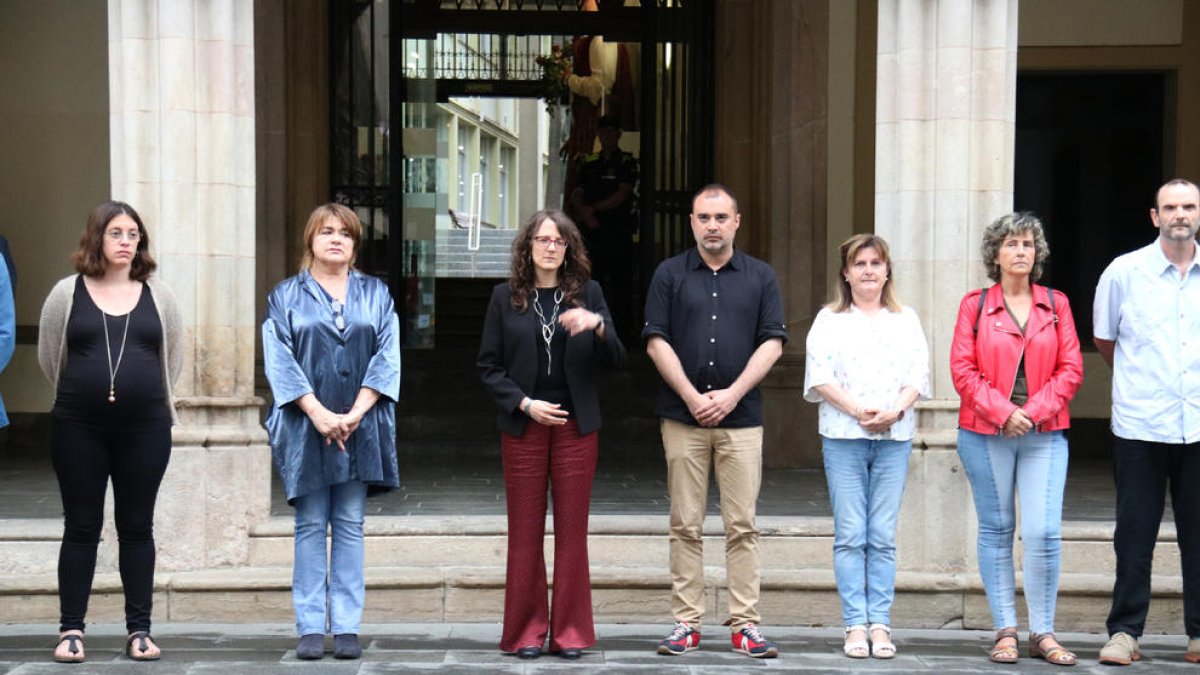 Verge, dimarts a la concentració per les germanes de Terrassa.