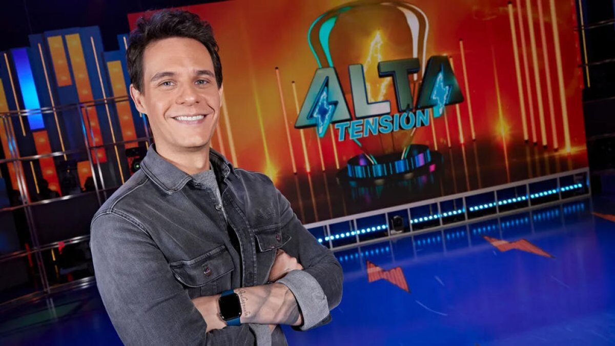 Christian Gálvez presenta el concurso ‘Alta Tensión’ de Cuatro.