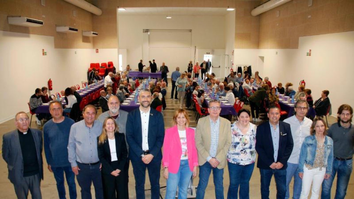 La inauguración de la nueva sala cultural de Menàrguens.