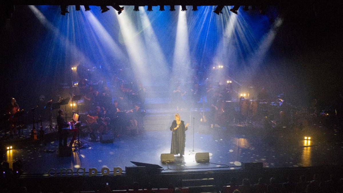 El Teatre de la Llotja va acollir dissabte dos sessions i ahir, una tercera, del concert solidari.