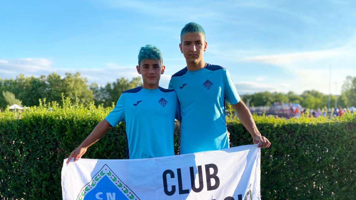 Àlex Michans y Màxim Borràs, del CN Lleida.