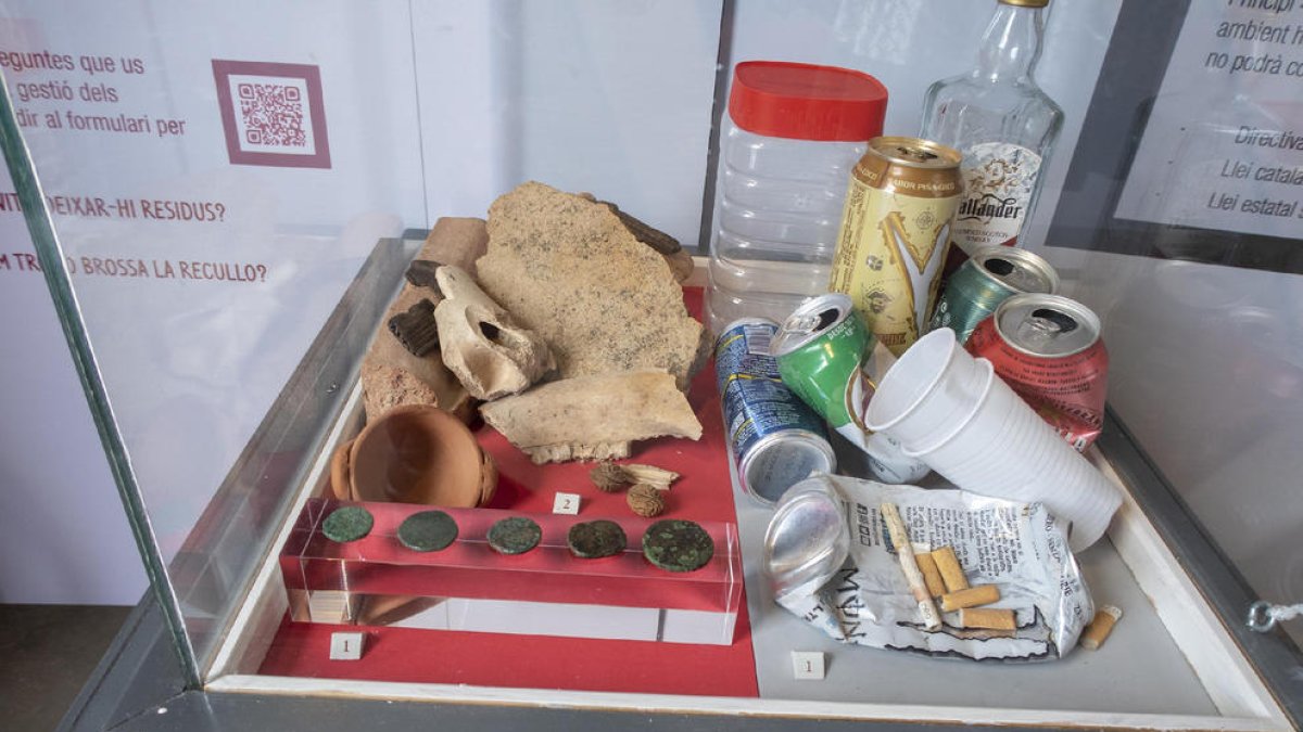 La huella humana en los residuos, desde Iesso hasta Guissona.