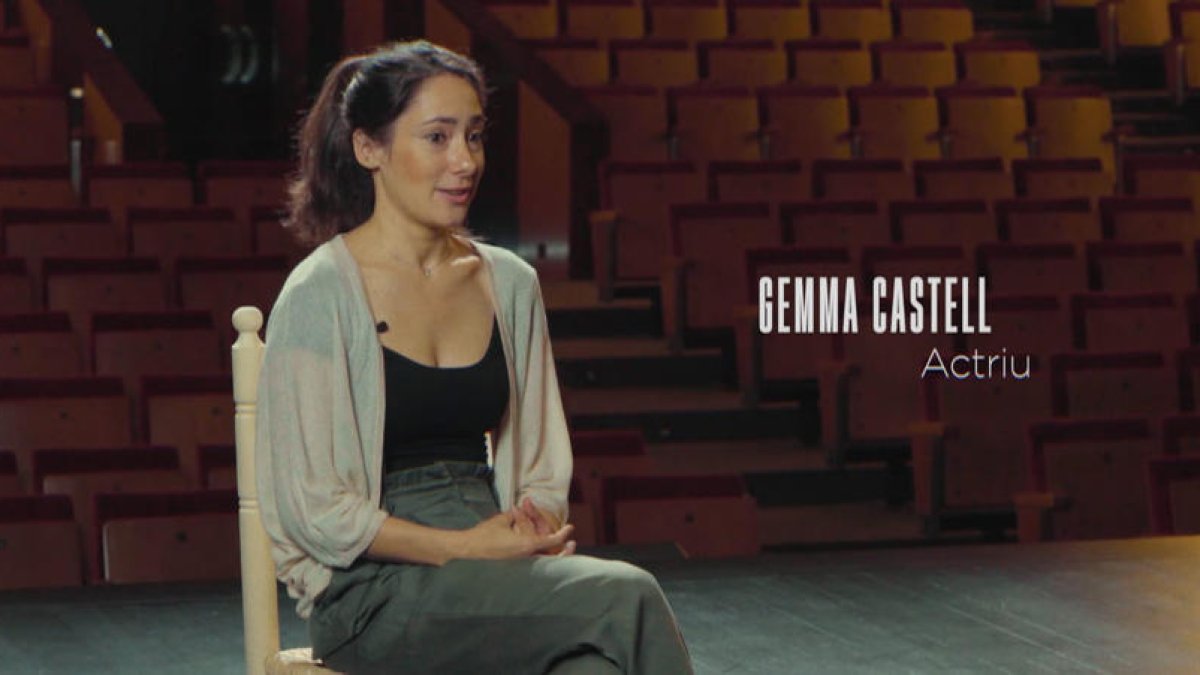 La actriz Gemma Castell.