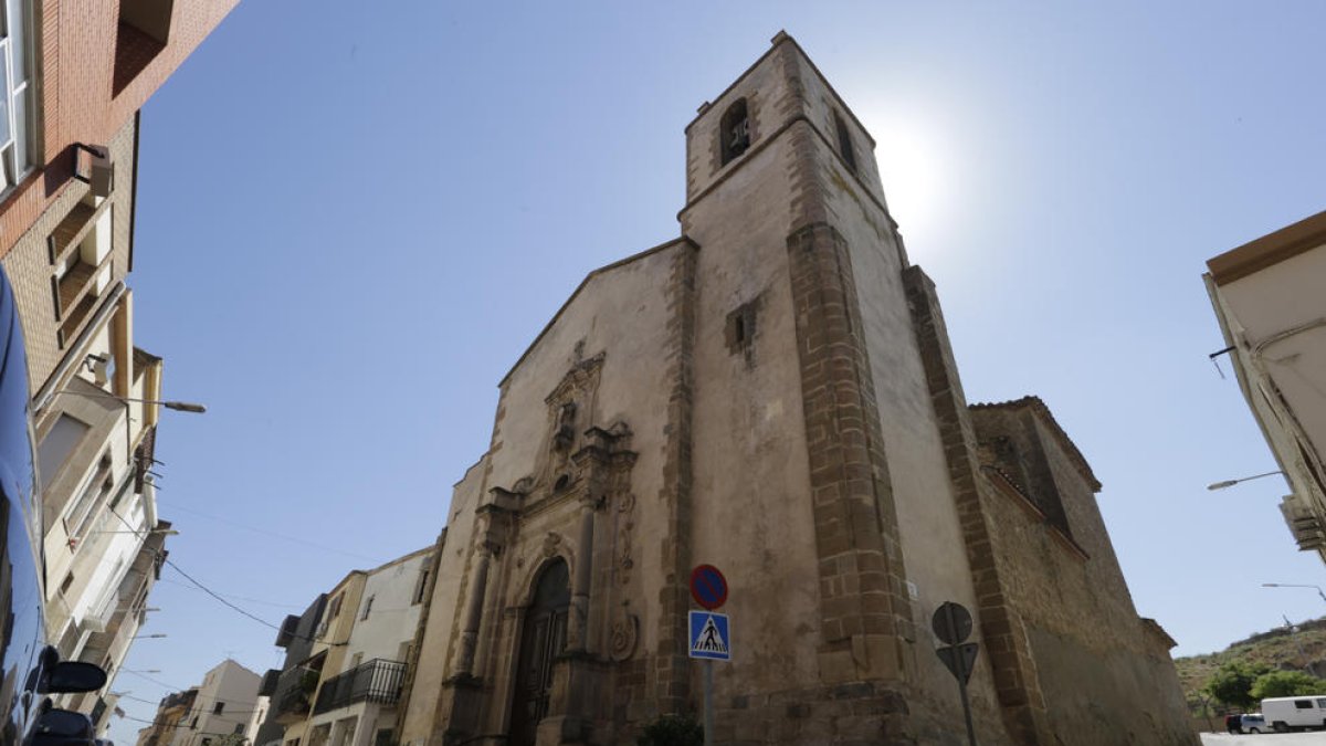 Imagen de archivo de la iglesia de Alcoletge.