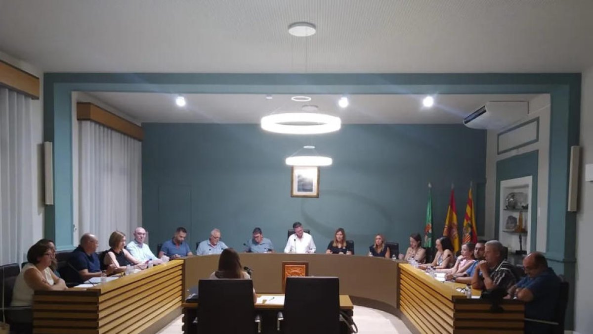 El pleno del ayuntamiento celebrado la pasada semana.