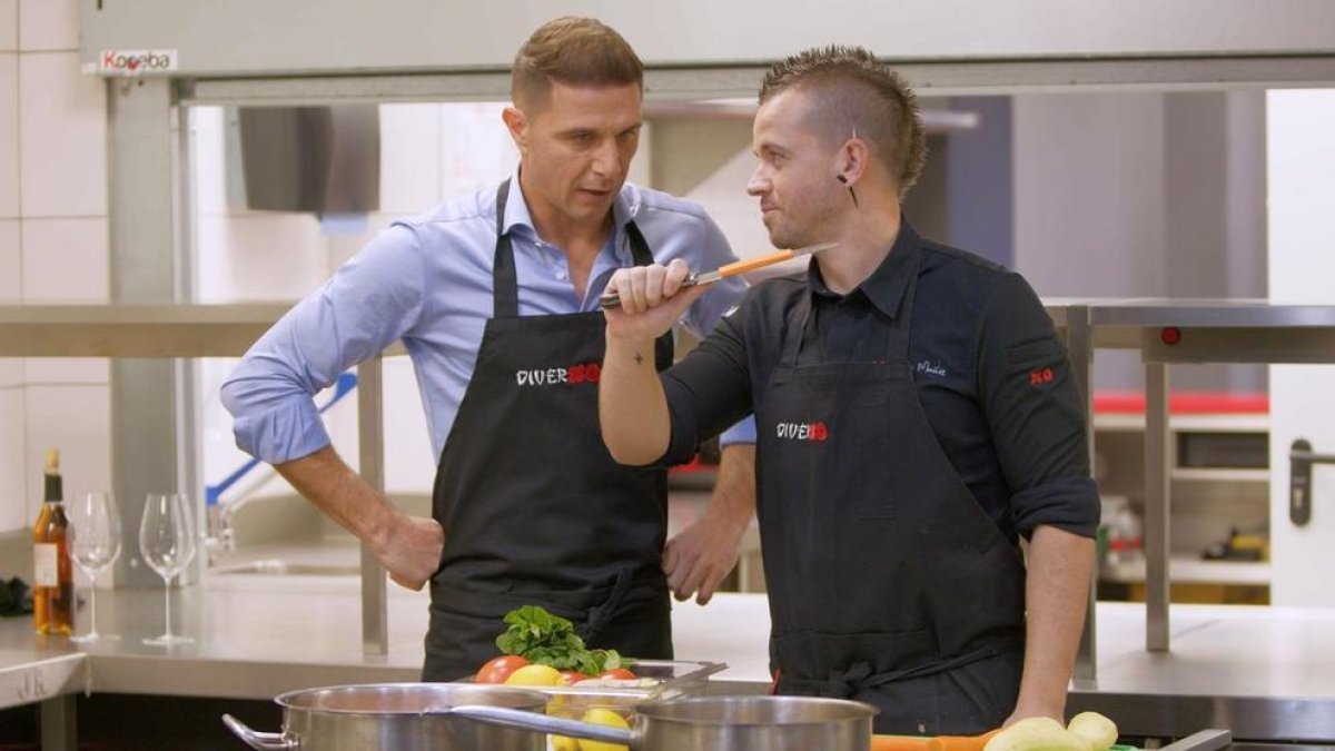 Joaquín con Dabiz Muñoz.