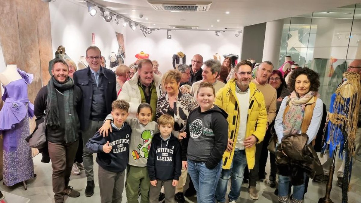 El reconeixement es va fer durant la inauguració de la mostra.