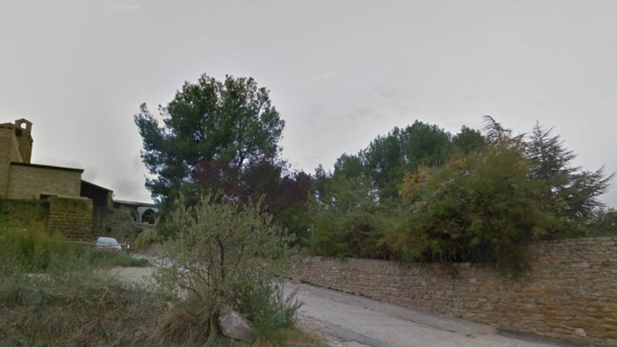 La parcela que ha adquirido el consistorio de Àger.