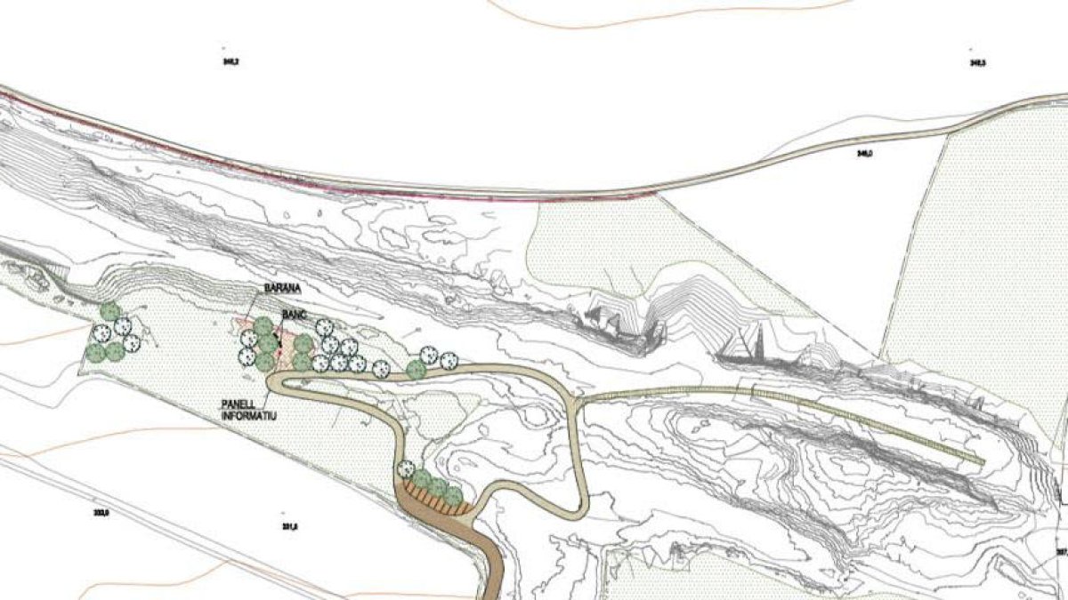 Vista de la actuación que se llevará a cabo con 819.895 uros.