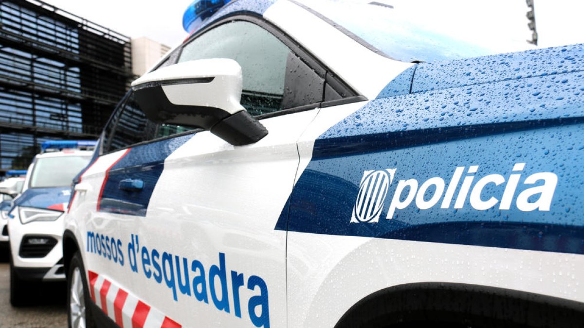 Un coche de Mossos.