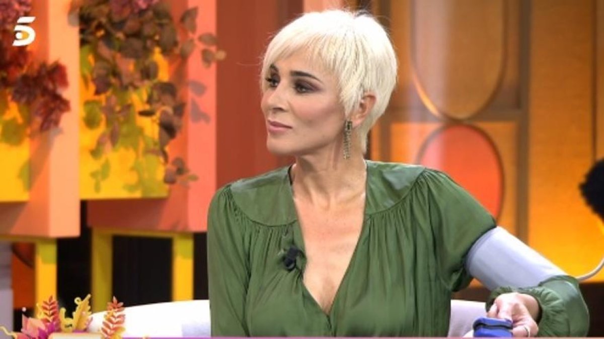 Ana María Aldón, com peix a l’aigua.