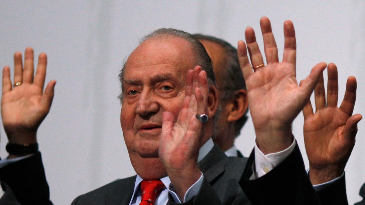El rey emérito Juan Carlos I en una fotografía de archivo tomada en 2014.