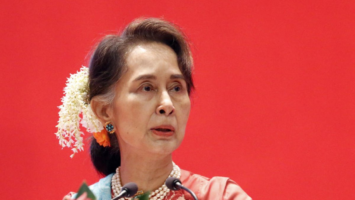 Imatge d’arxiu de la líder birmana Aung San Suu Kyi.