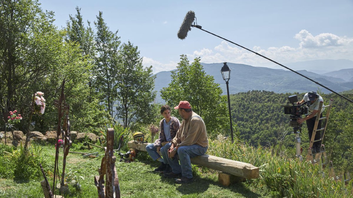 La Vall Fosca, un plató para el nuevo film de la directora Elena Trapé