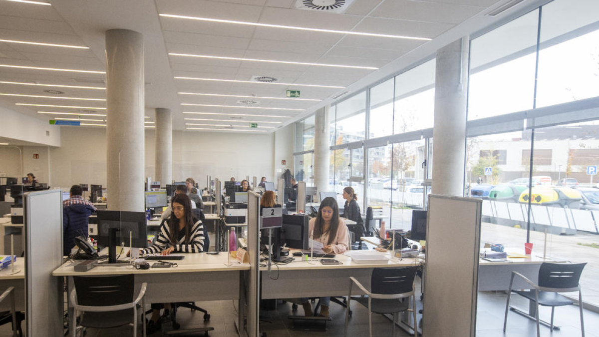 La oficina del SEPE-SOC en Lleida