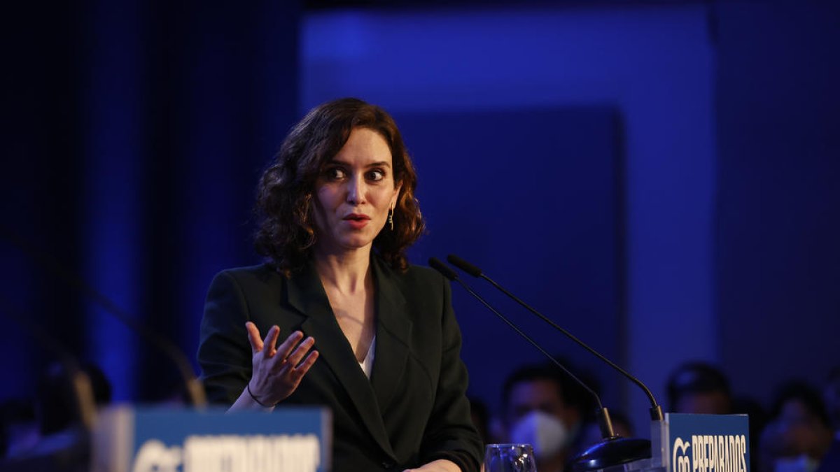 La presidenta de la Comunidad de Madrid, Isabel Díaz Ayuso.