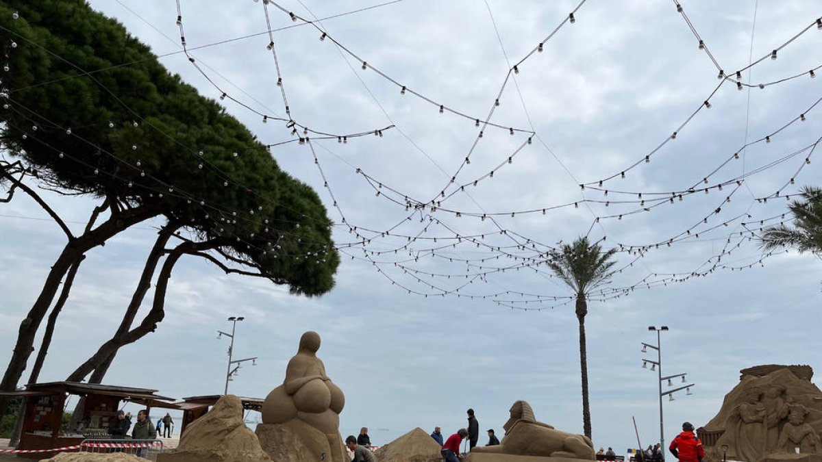 Vuelve el Belén de Arena en Vila-seca con un homenaje a la historia del arte