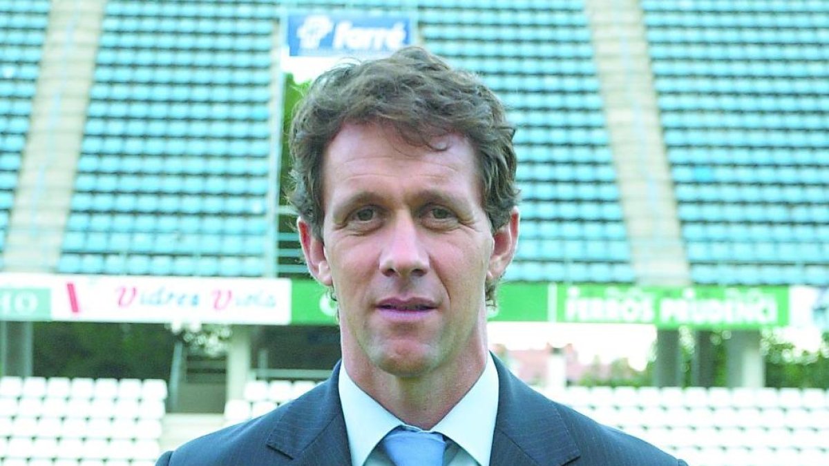 Ramón Planas durante su etapa en Lleida