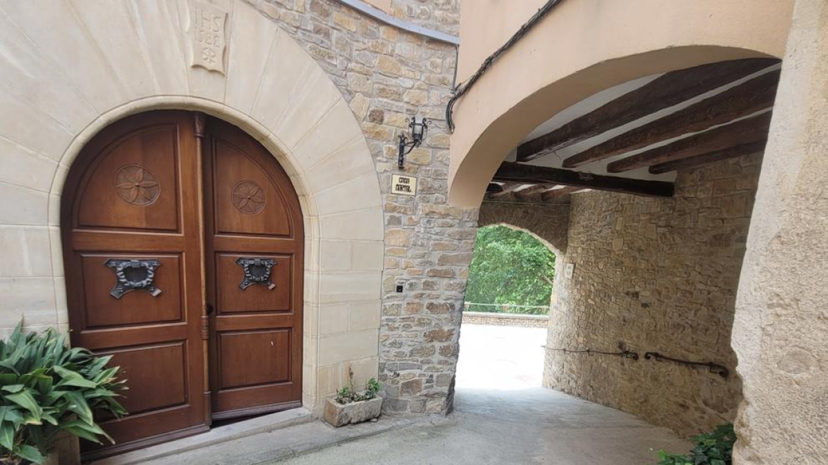 Els hospitalers van fer de Palau de Noguera una vila closa i emmurallada