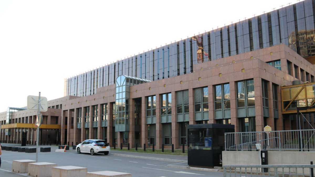 La seu del Tribunal de Justícia de la UE (TJUE) a Luxemburg.