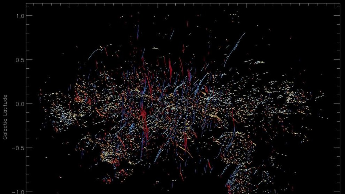 Descobreixen uns filaments estranys i inèdits en el centre de la Via Láctea