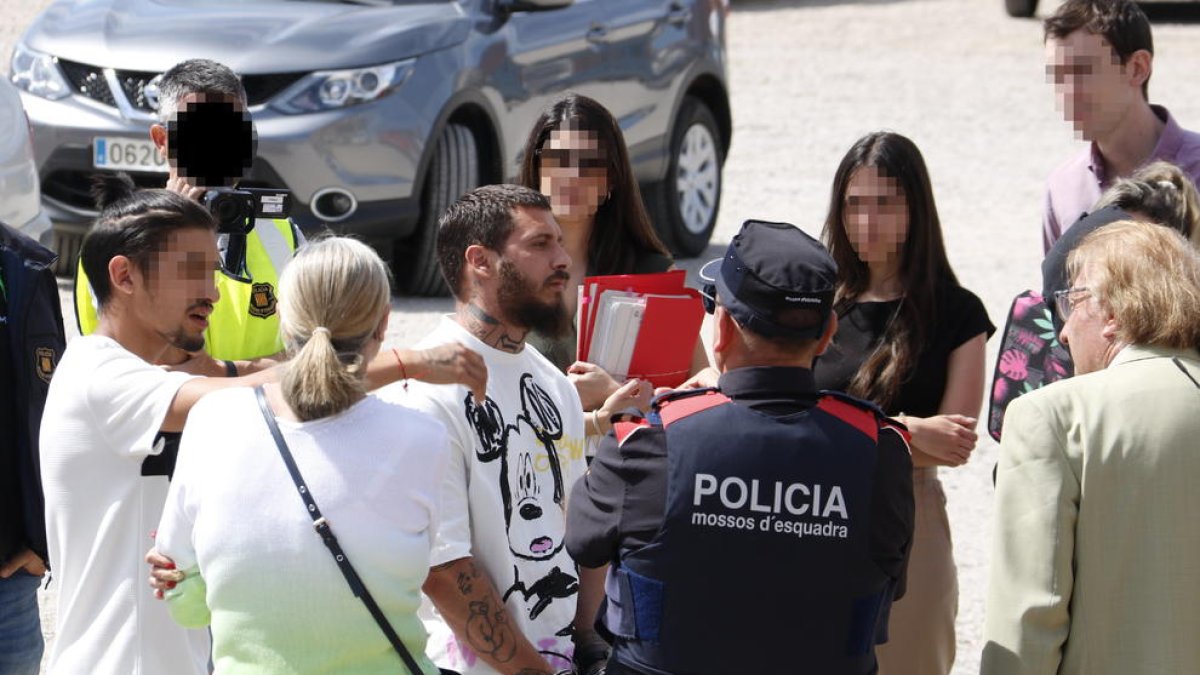 Reconstrueixen l'apunyalament mortal a les Borges Blanques a l'aparcament de l'Hort del Rabasser