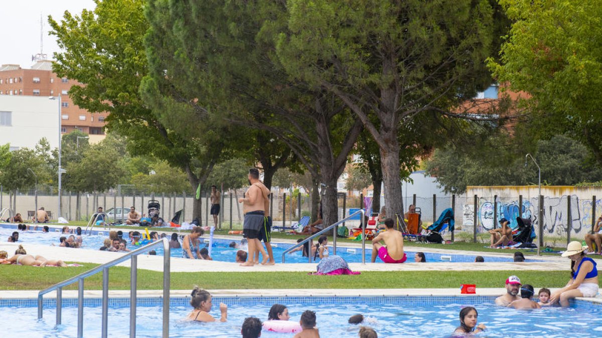 Imatge d'arxiu de les piscines de Balàfia.