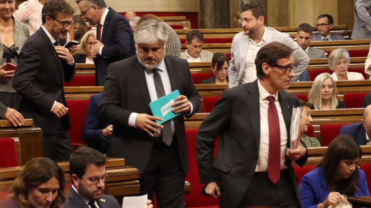 ERC i Junts esmenen la malversació i el Govern espera tancar un acord pels pressupostos la setmana que ve