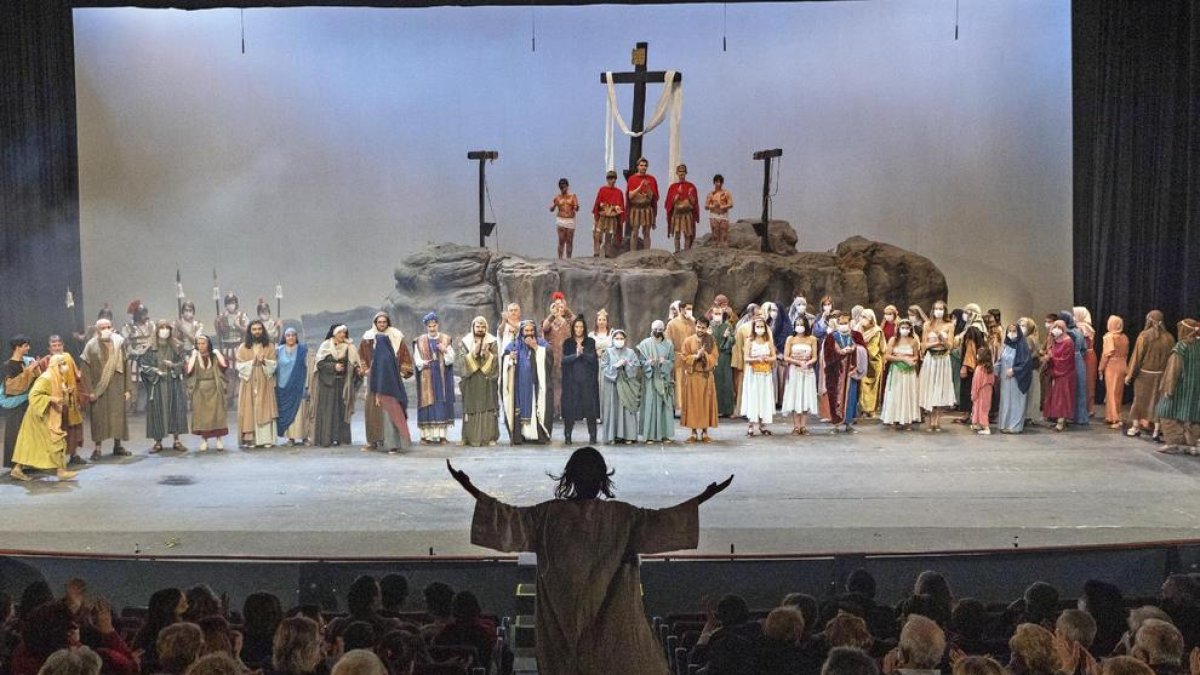 Alguna de las escenas arrancan entre el público asistente a la representación.