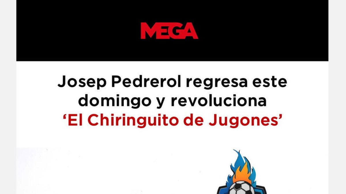 Pedrerol està de tornada