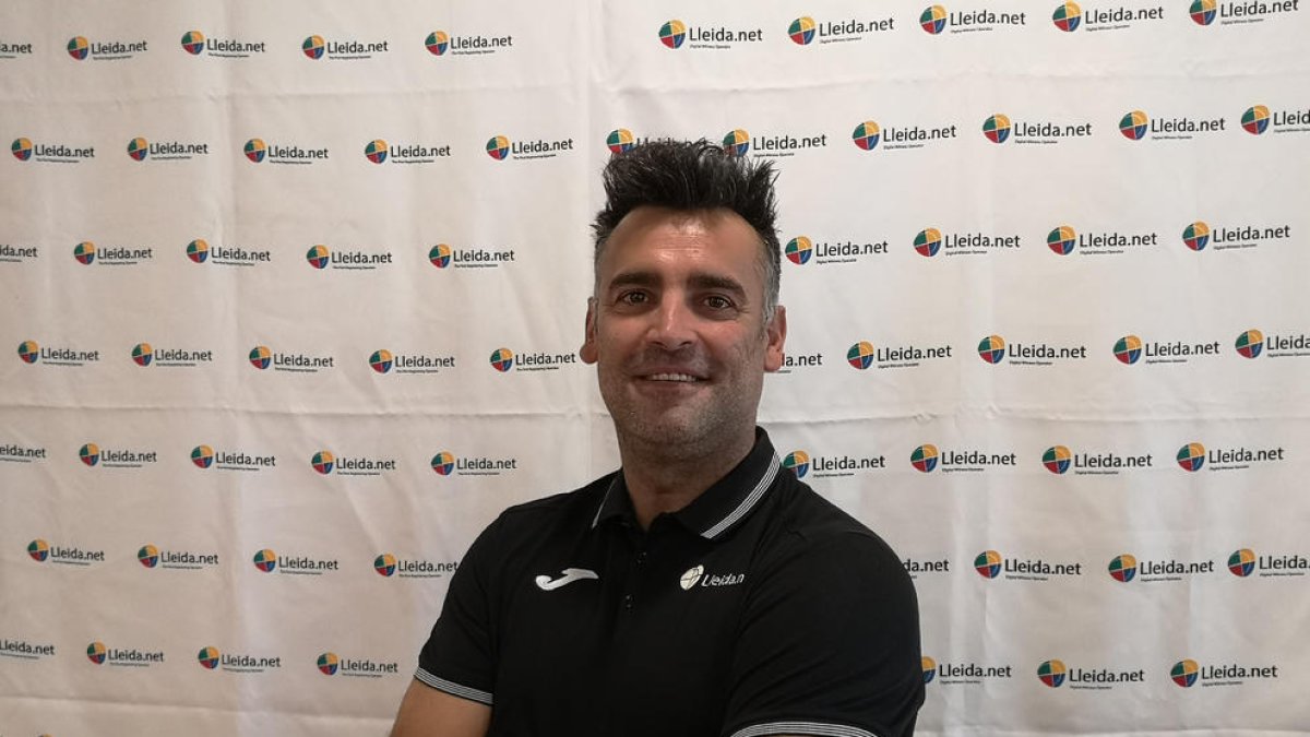 El entrenador del Alpicat Sito Expósito.