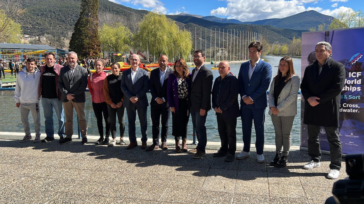 Vilagrà ve la candidatura para acoger los mundiales de piragüismo en el 2027 como una 'oportunidad' turística por el Pirineo