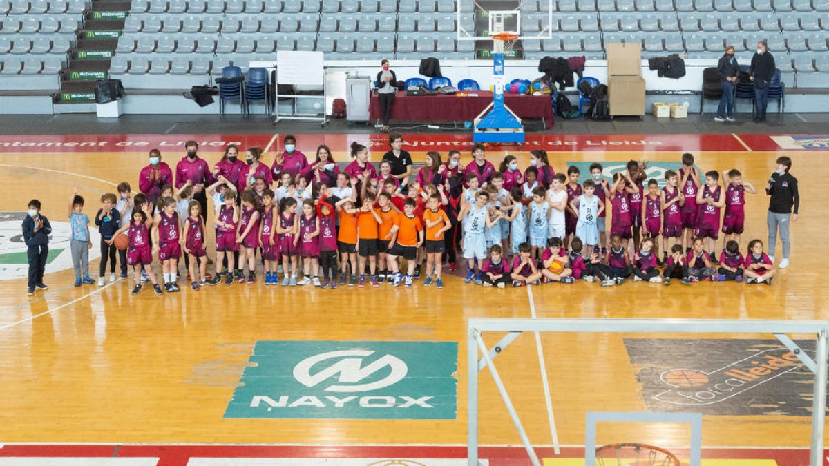 El pavelló Espai Fruita-Barris Nord va acollir durant la matinal d’ahir la tercera trobada amb els més petits.